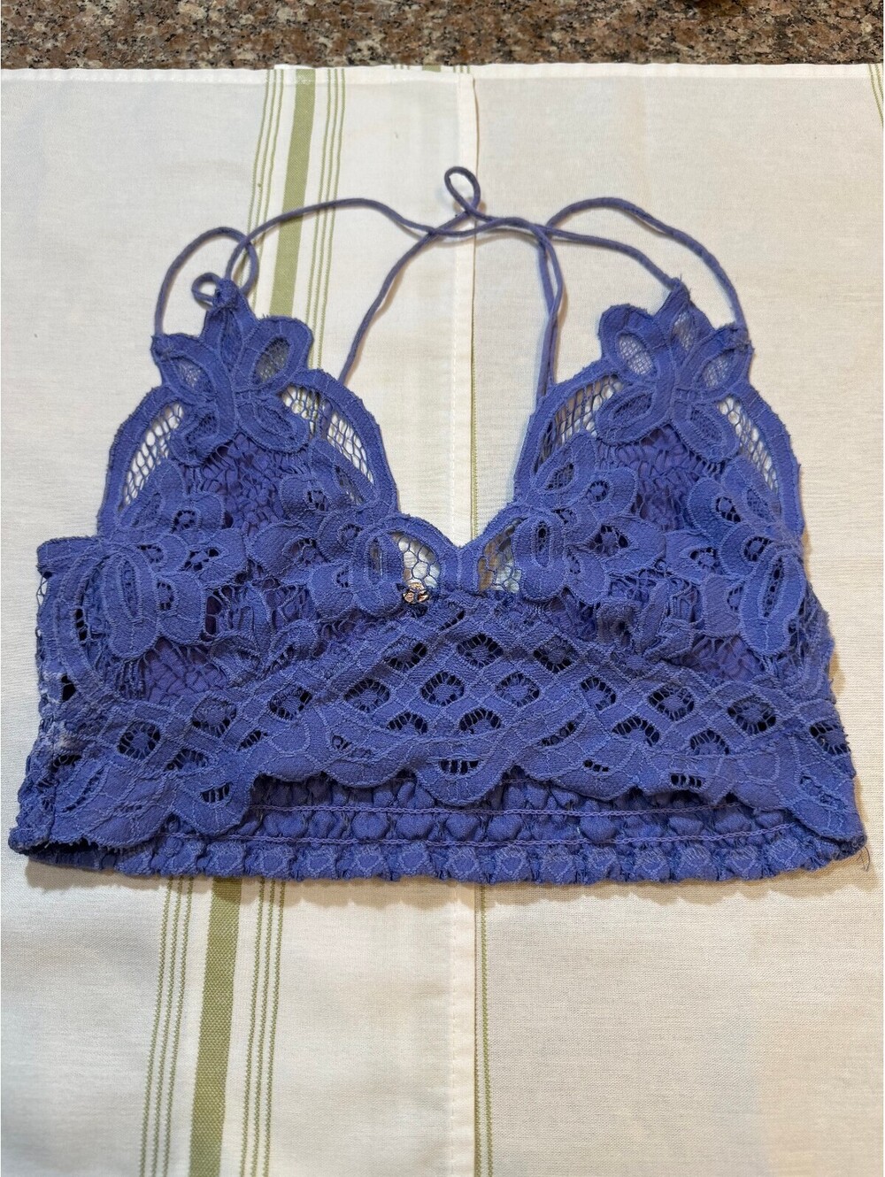 Free People Purple Lace Bralette S/P